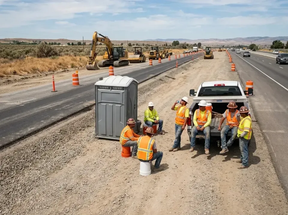 highway-road-construction-crew-007 — frequently asked questions, Porta Potty and Restroom Rentals in Medford Lakes, NJ